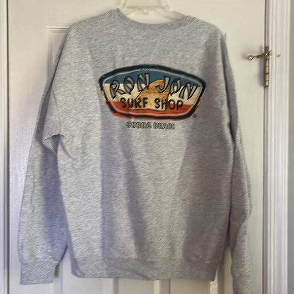 Ron Jon Light Gray Crewneck Sweater - Picture 3 of 3